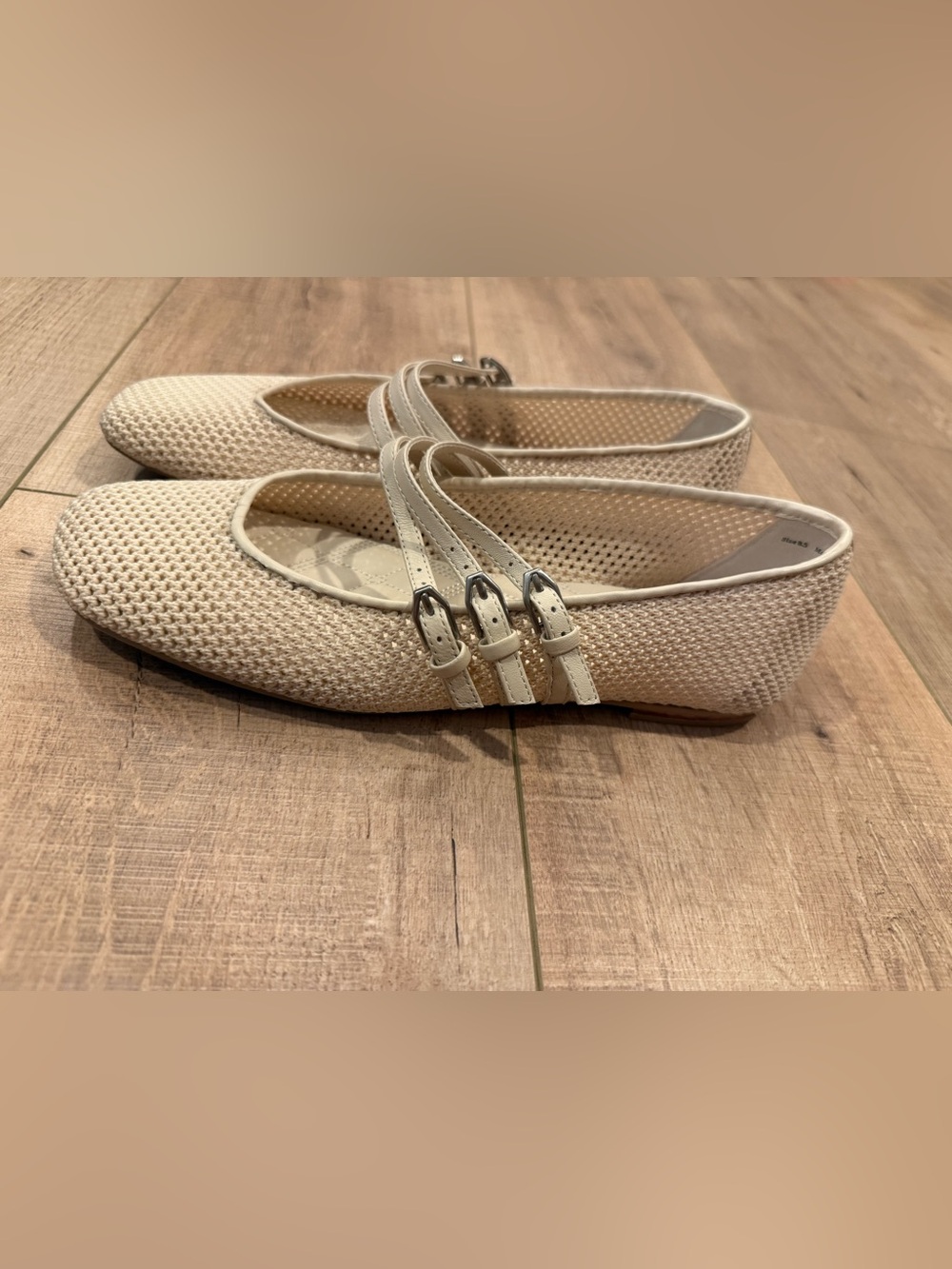 Dolce Vita Alisen Mesh Mary Jane Flat (natural), sz 8.5 - Picture 13 of 16